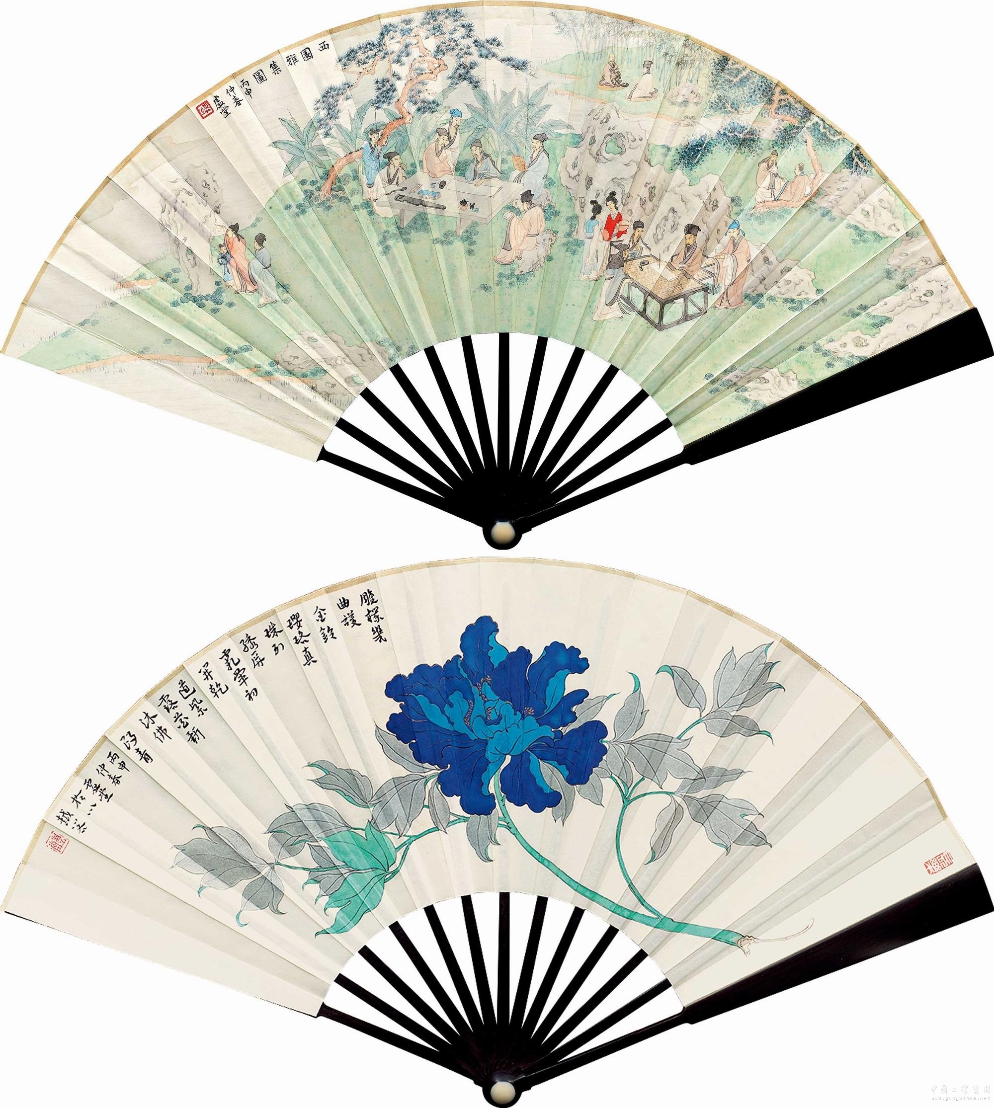 书画同源|名家精美折扇作品30幅