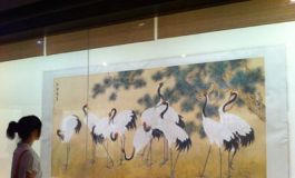 “翎羽飞花——陈之佛工笔花鸟画展”在山西博物院开展